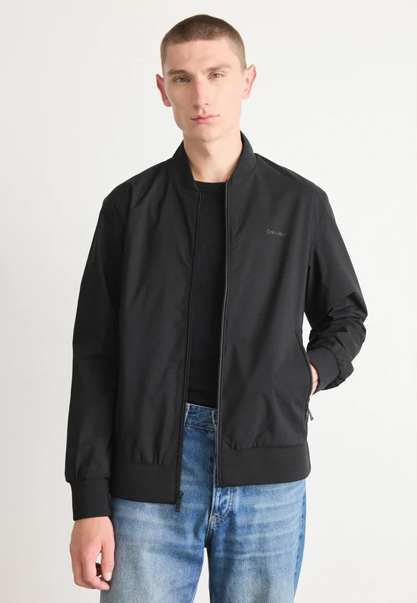 MATTE JACKET - Bomber Jacket - black