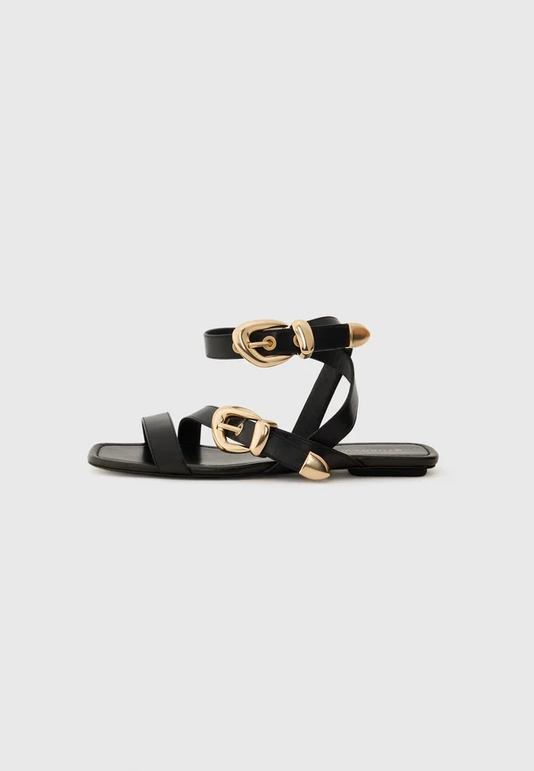 MAVEN - Ankle cuff sandals - black