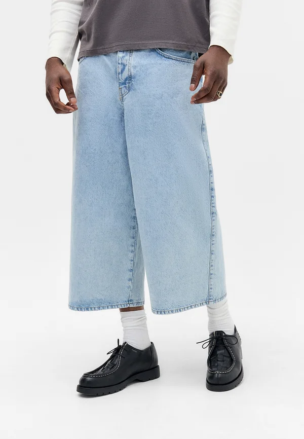 MAXWELL - Shorts - blue denim
