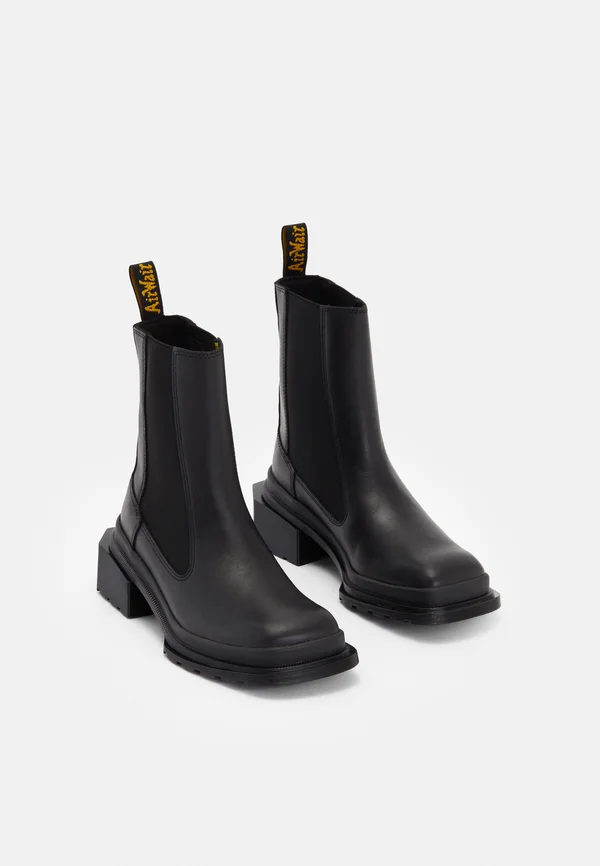 MAYBOLE CHELSEA - Platform ankle boots - black wanama