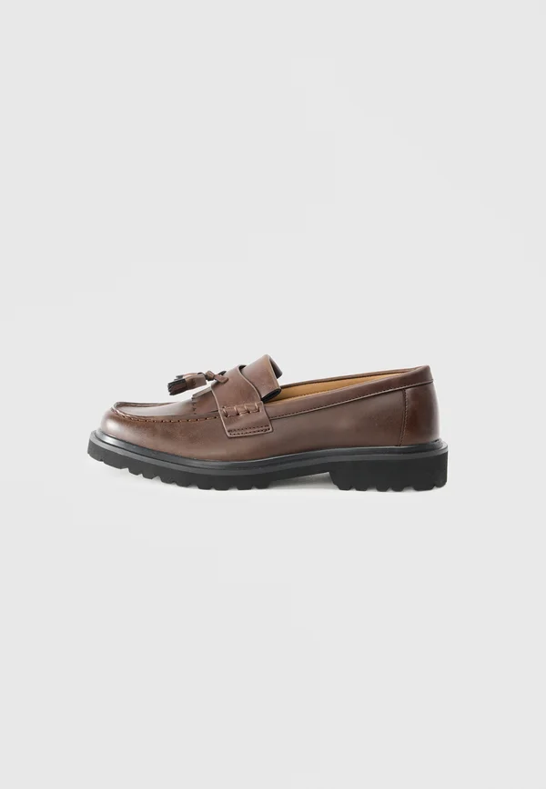 MCAULEY - Slip-ons - cognac