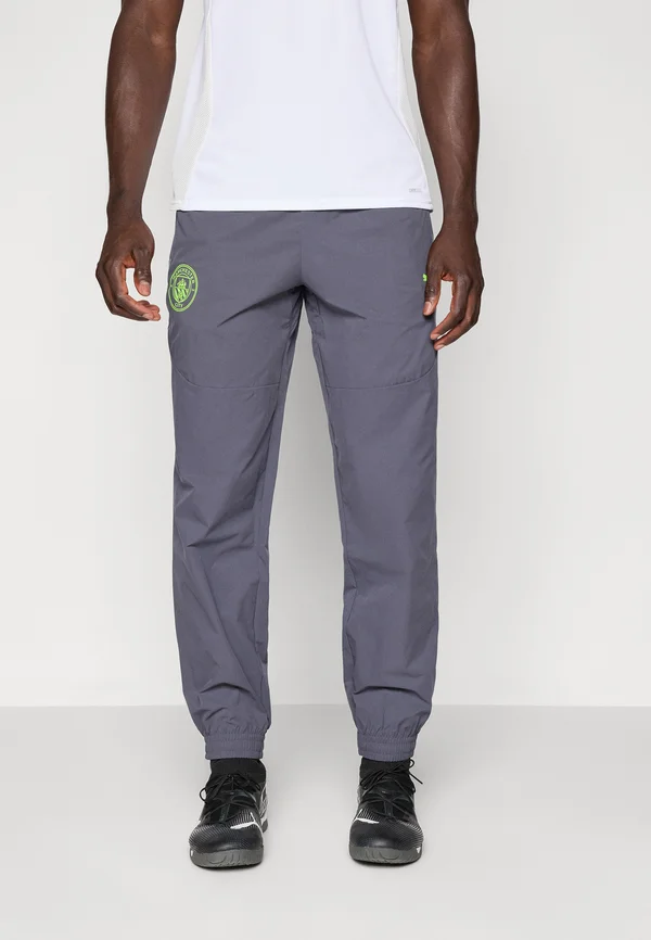 MCFC PUMATECH PANTS - Club wear - galactic gray/pro green