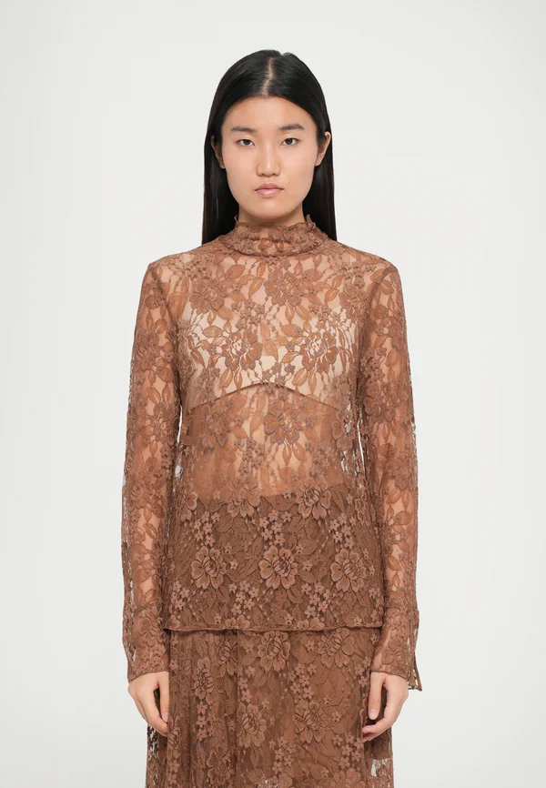 MEENA - Blouse - cognac