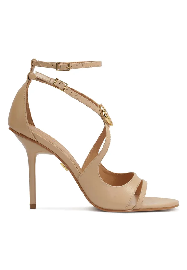 MEGAN - High heeled sandals - beige