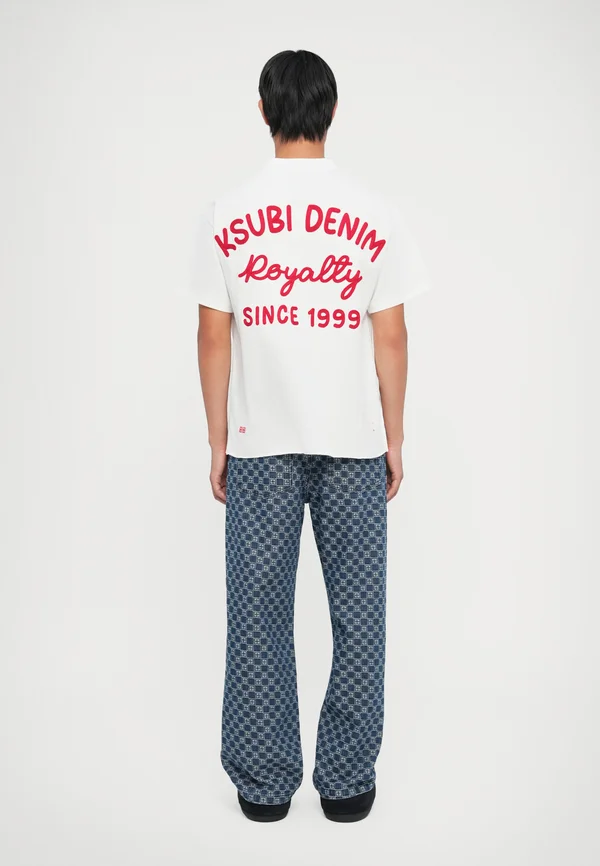 MEKANIK EKCESS TEE - Print T-shirt - off white