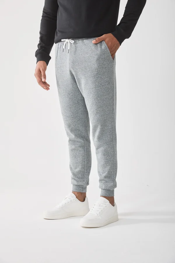 MELANGE JOGGER - Tracksuit bottoms - dark grey