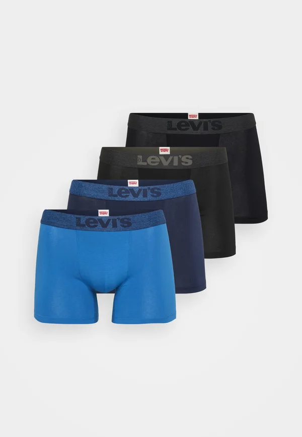 MEN BRIEF 4 PACK - Trunks - blue/navy/black