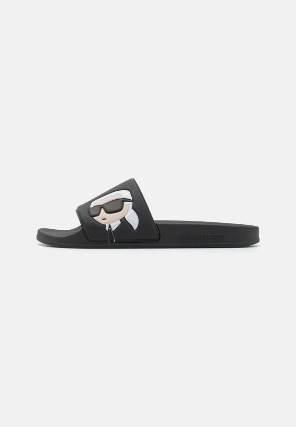 MEN KONDO SLIDE - Slippers - black