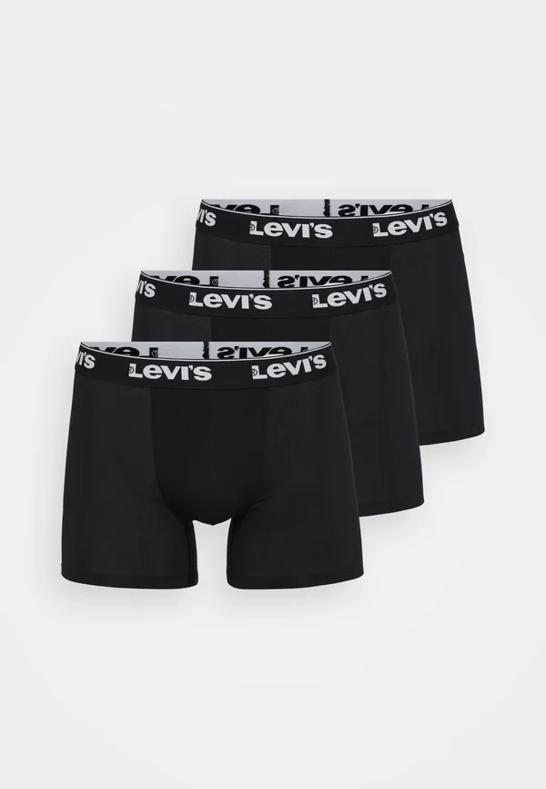 MEN REPEAT LOGO 3 PACK - Trunks - black