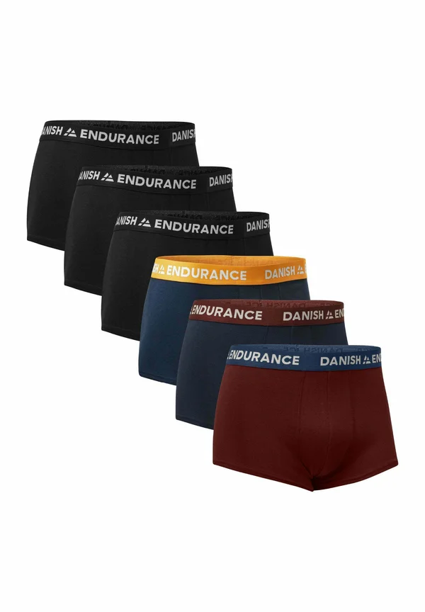 Men's Short Trunks 6-pack - Pants - mc (black navy orange navy bordeaux bordeaux navy)