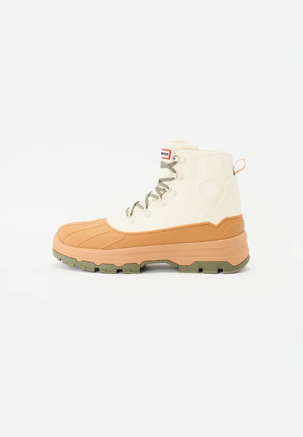 MENS EXPLORER DESERT ANKLE BOOT - Lace-up ankle boots - shaded white/biscuit