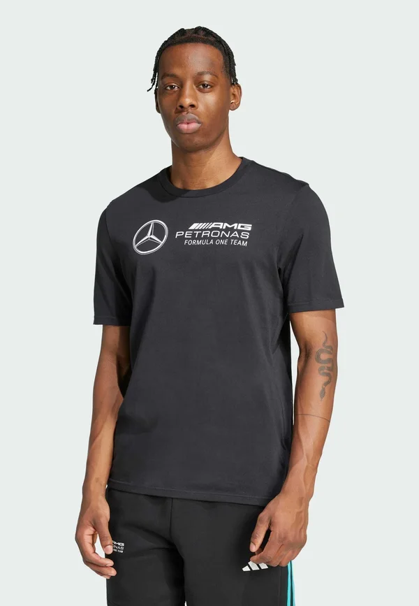 MERCEDES - AMG PETRONAS FORMULA ONE TEAM DNA MEN - Print T-shirt - black   white
