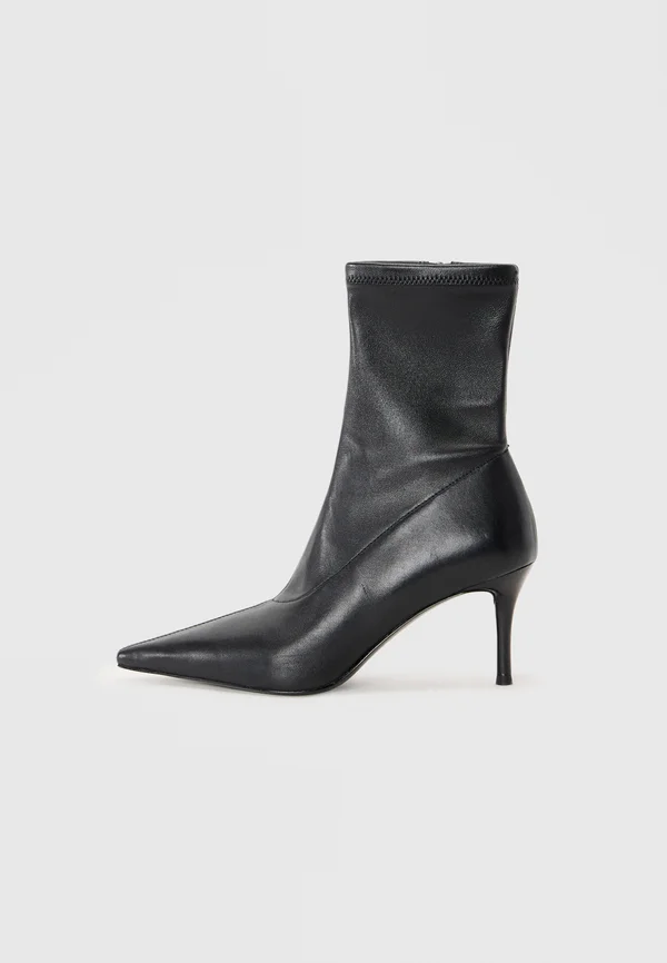 MERCER - High heeled ankle boots - black