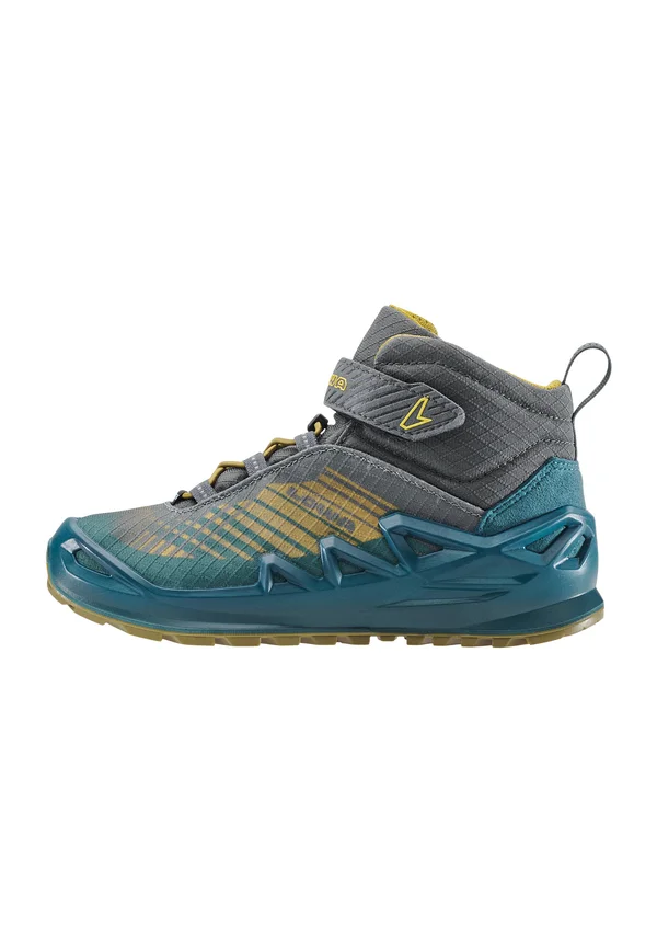 MERGER GTX QC JR - Hiking shoes - petrol senf