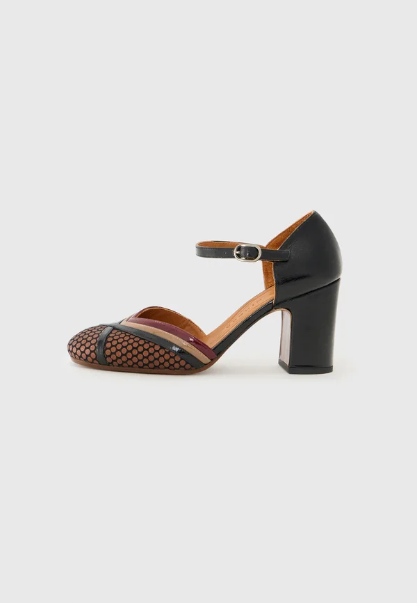 MERMAN - High heels - moony cobre/sucre black/sucre mousse/sucre granate