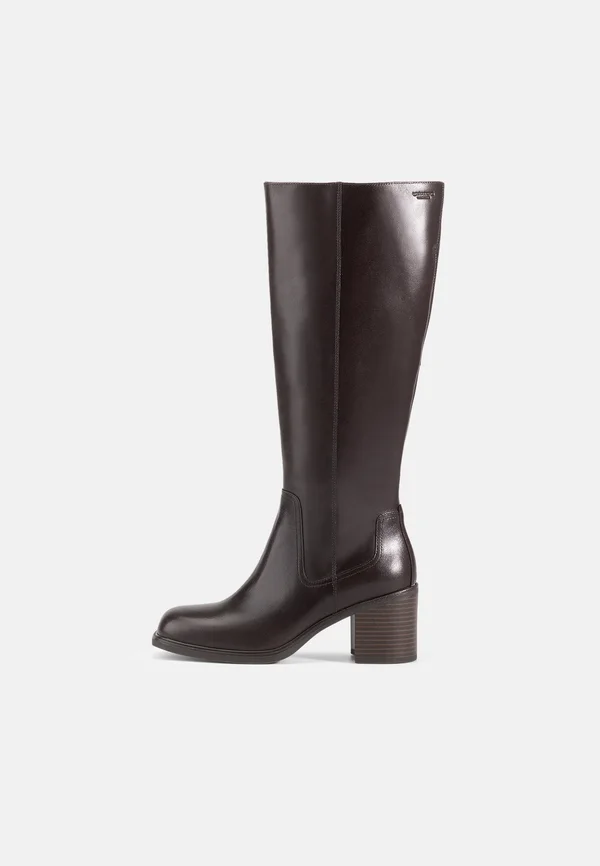 MERYL - High heeled boots - chocolate