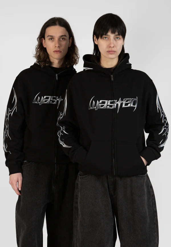 METAL BLADE HOODIE FULL ZIP UNISEX - Zip-up sweatshirt - black