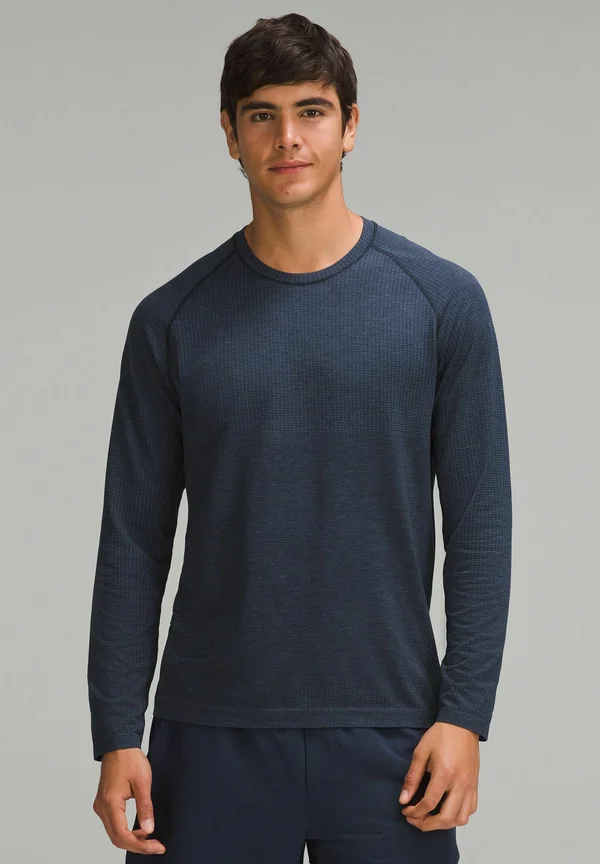 METAL VENT TECH LONG SLEEVE - Long sleeved top - mineral blue true navy