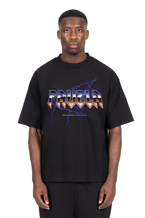 METALHEAD UNISEX - Print T-shirt - black