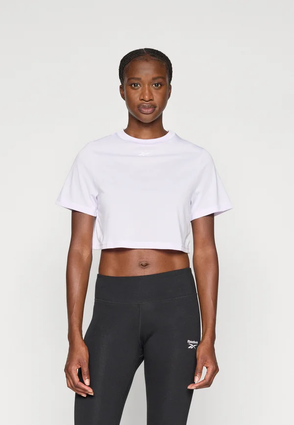 MICHAELA CORE CROP TOP - Print T-shirt - digital gleam