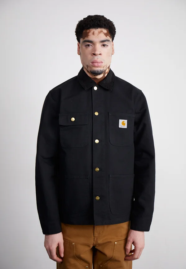 MICHIGAN COAT - Denim jacket - black