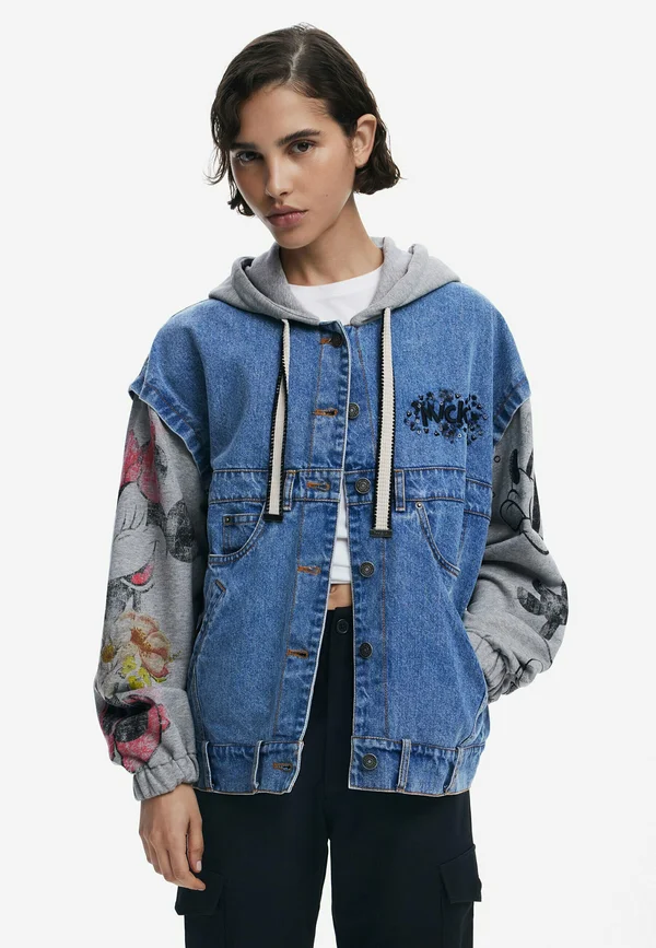 MICKEY - Denim jacket - blue
