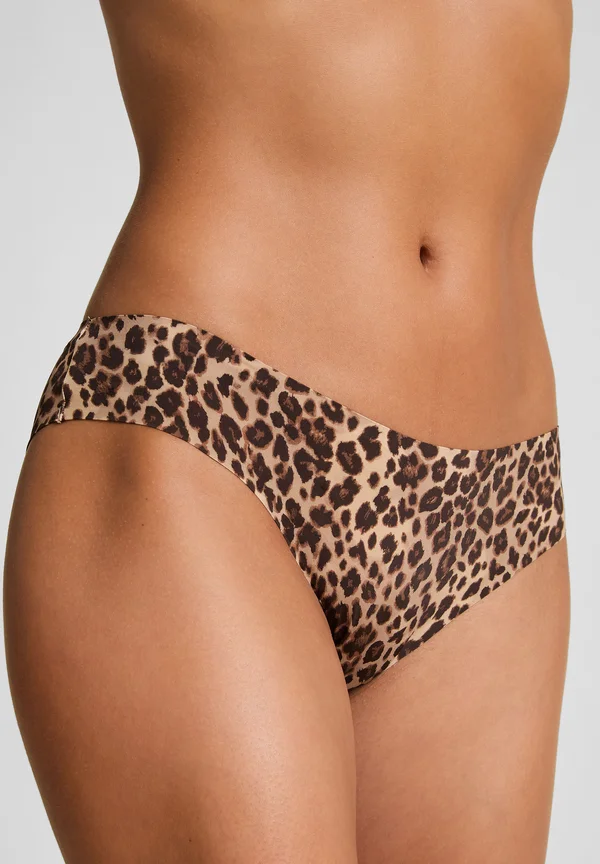 MICRO LEOPARD - Briefs - brown