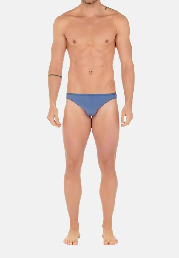 MICRO PLUMES 2ER PACK - ULTRALIGHT EINFARBIG - Briefs - midblue