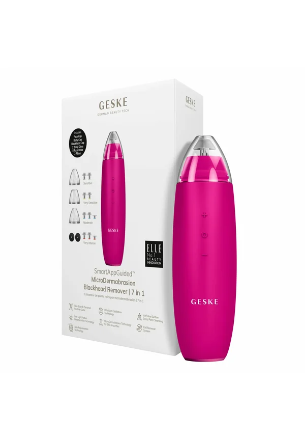 MICRODERMABRASION BLACKHEAD REMOVER | 7 IN 1 - Skincare tool - magenta