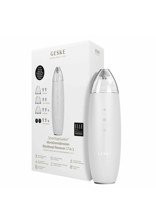 MICRODERMABRASION BLACKHEAD REMOVER | 7 IN 1 - Skincare tool - white