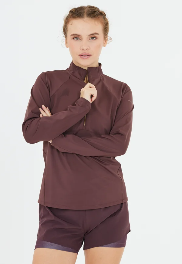 MIDLAYER LUCILE - Long sleeved top - fudge