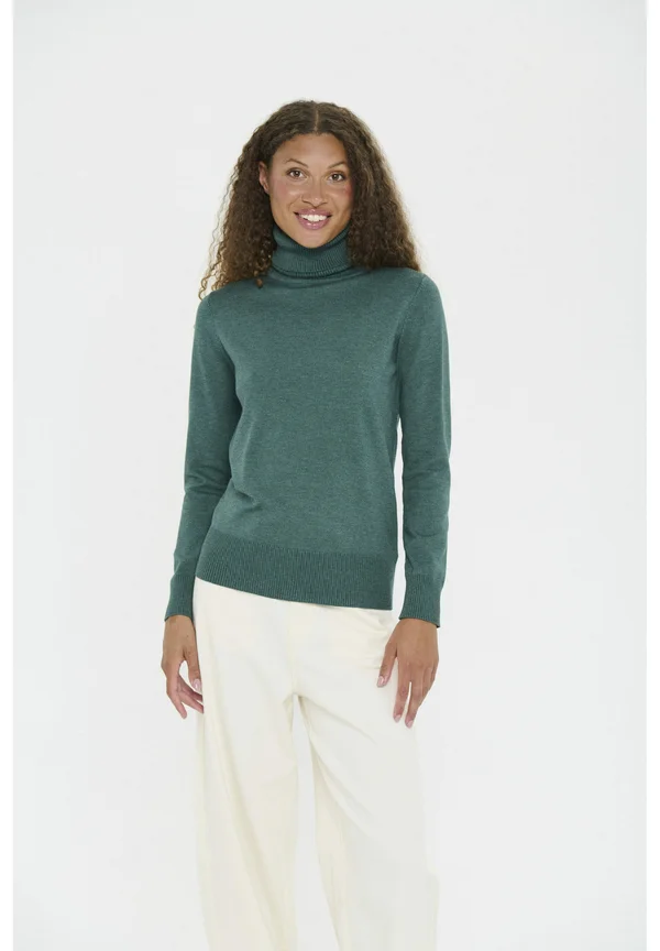 ROLLNECK - Jumper - june bug melange