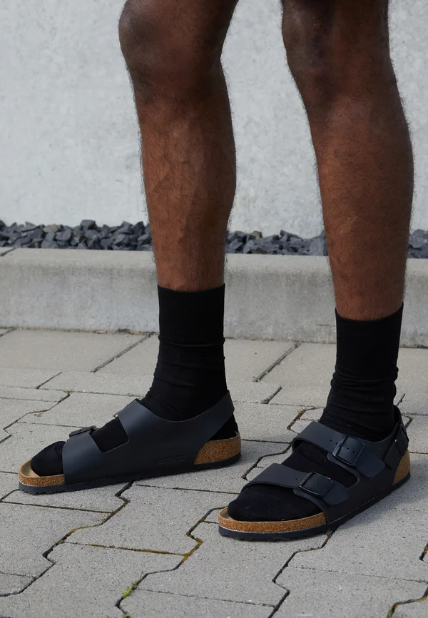 MILANO NARROW - Sandals - black