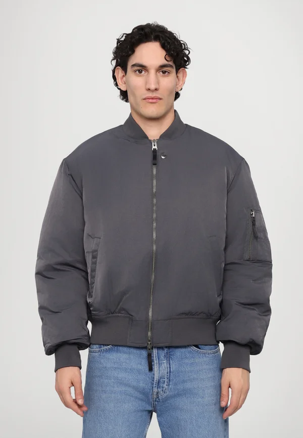 MILEY ELWYN - Bomber Jacket - dark grey