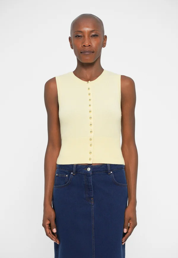 MILOR - Waistcoat - jaune