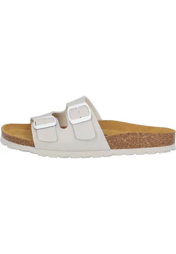 MILOS MATT - Mules - hellgrau matt