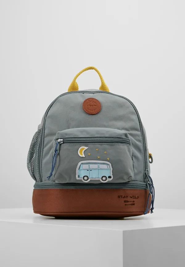 MINI BACKPACK ADVENTURE BUS - Rucksack - cognac/olive