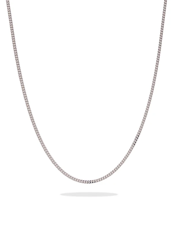 MINI CUBAN LINK - Necklace - silver-colored