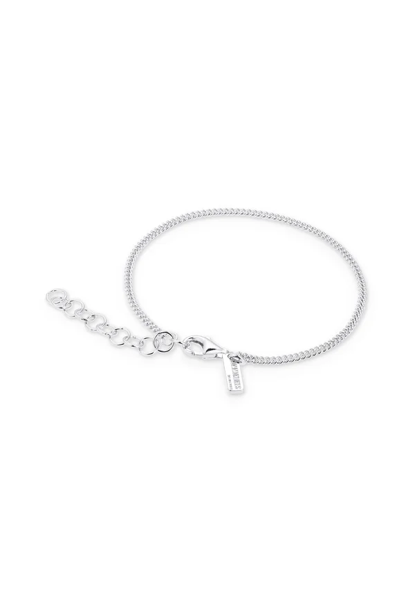 MINI CURB BRACELET - Bracelet - silver coloured