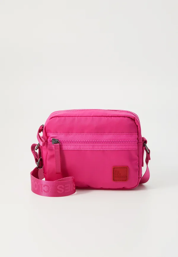 MINI MESSENGER BAG UNISEX - Cross body bag - beetroot purple