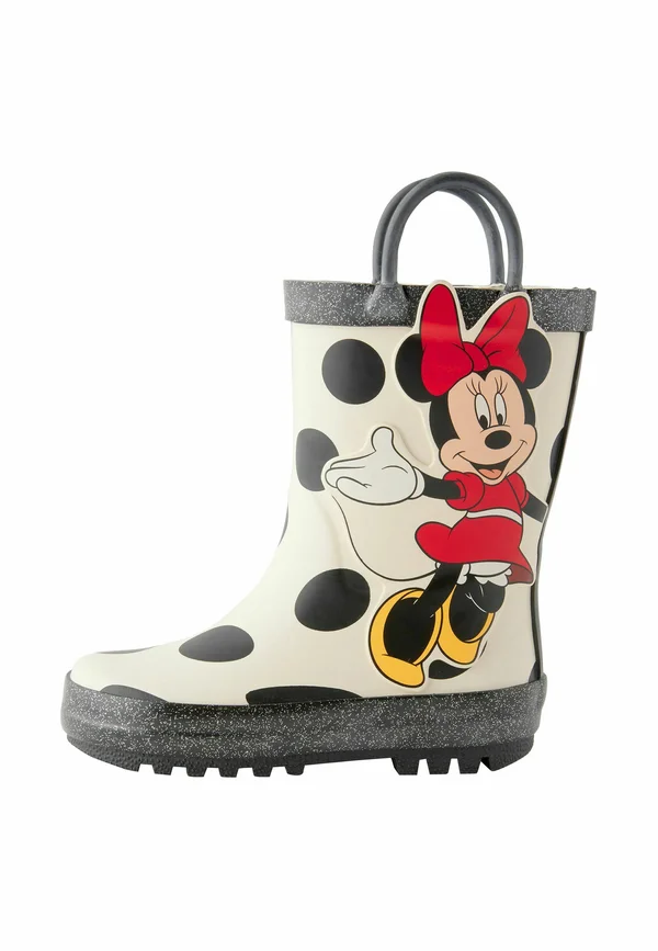 MINNIE MOUSE DAISY DUCK  REGULAR FIT - Wellies - black white