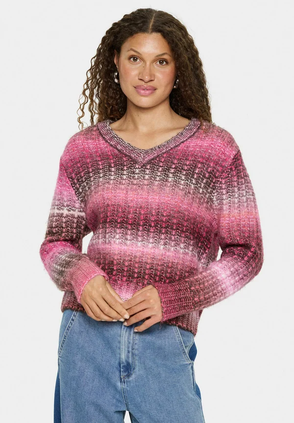 MIRABELSZ - Jumper - pink peacock melange