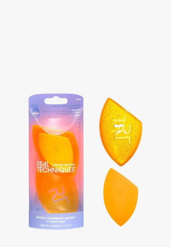 MIRACLE COMPLEXION SPONGE + TRAVEL CASE SET - Makeup accessory