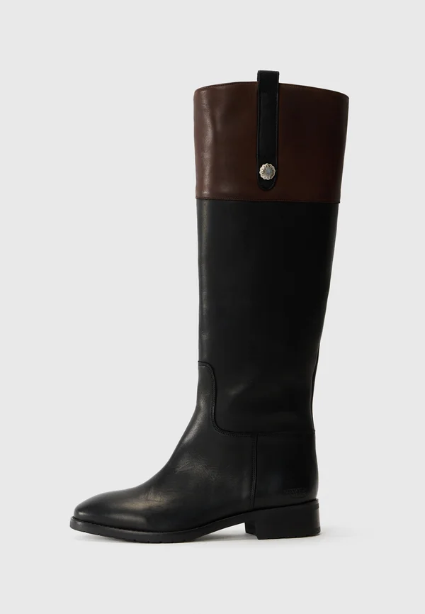 MIRANDA 8 - Boots - cindy black/dark brown