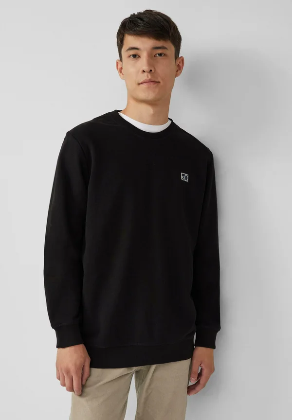 MIT CREW NECK - Sweatshirt - schwarz