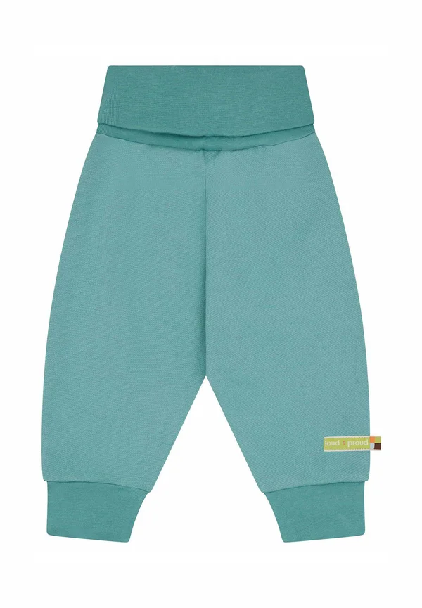 MIT ELASTISCHEM BÜNDCHEN - Tracksuit bottoms - oregano