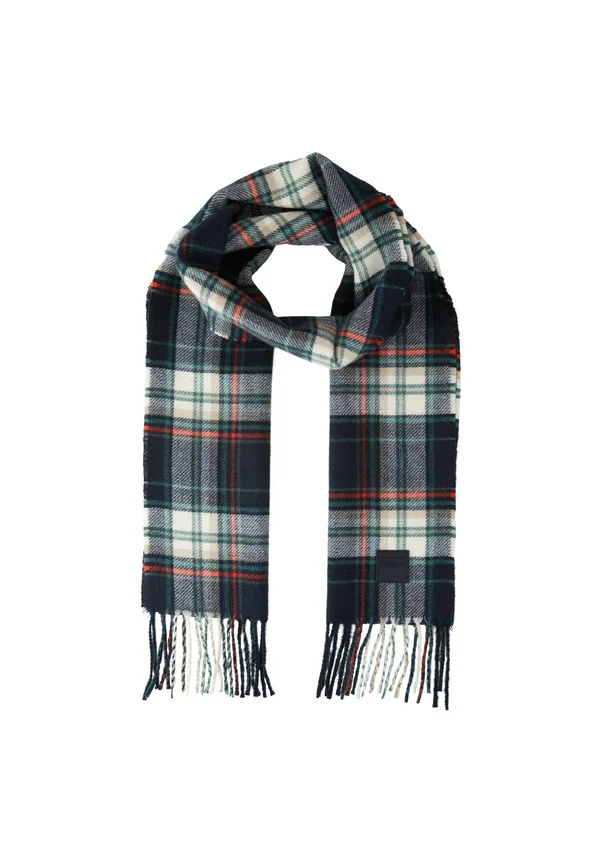 MIT FRANSEN - Scarf - navy multicolor check