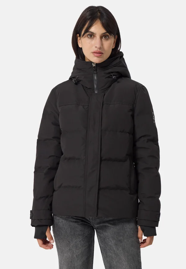 MIT FUTTER - Down jacket - schwarz