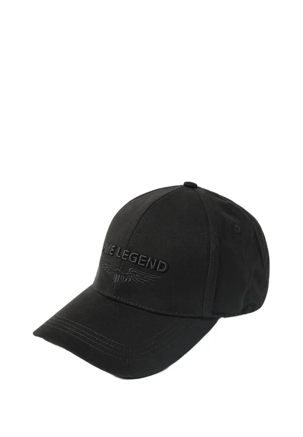 MIT GESTICKTEN DETAILS - Cap - black