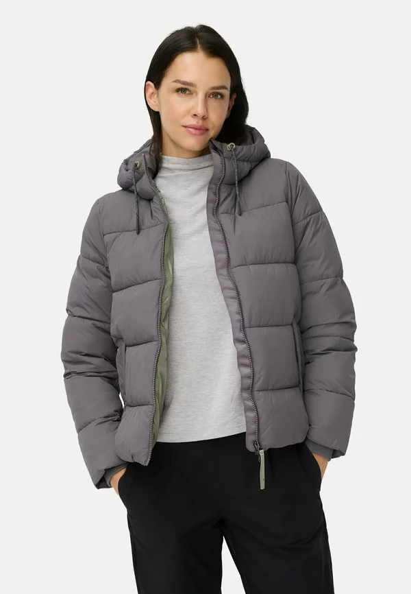MIT KAPUZE - Winter jacket - slate